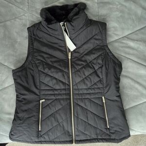 Women's Black Quilted Jacket